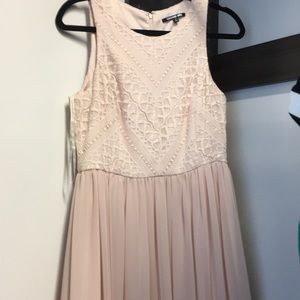 Rose pink dress